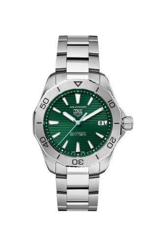 TAG Heuer Aquaracer Professional 200 Solargraph 40 Stainless Steel / Green